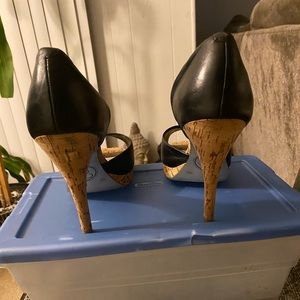 Ladies Peep toe heel